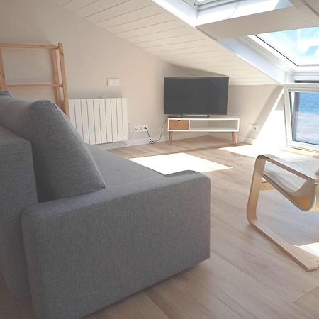 Vila Marina. Casa Marinera Con Terraza Sobre El Mar En Caion Cayon Bagian luar foto