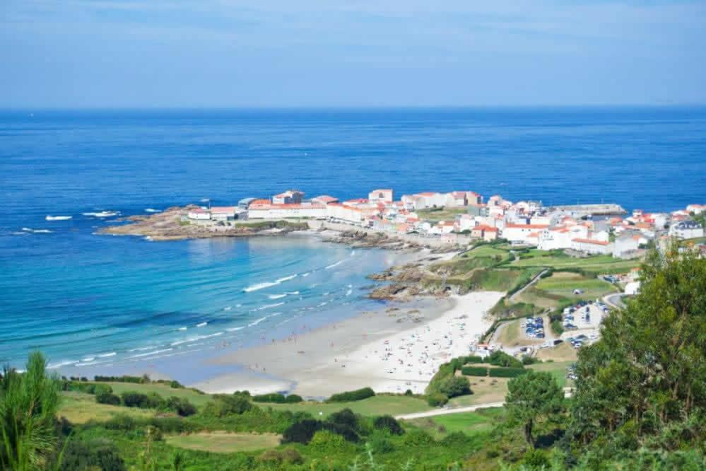 Vila Marina. Casa Marinera Con Terraza Sobre El Mar En Caion Cayon Bagian luar foto