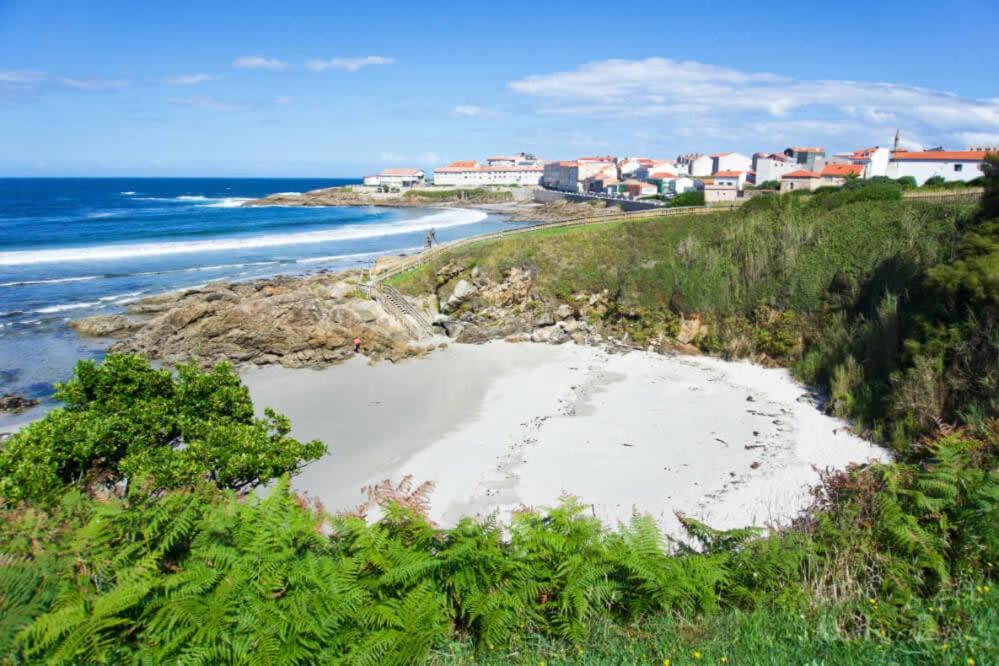 Vila Marina. Casa Marinera Con Terraza Sobre El Mar En Caion Cayon Bagian luar foto