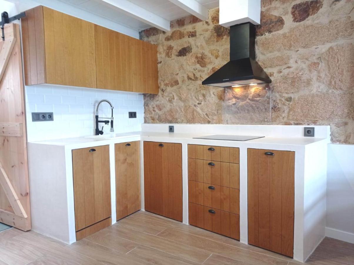 Vila Marina. Casa Marinera Con Terraza Sobre El Mar En Caion Cayon Bagian luar foto