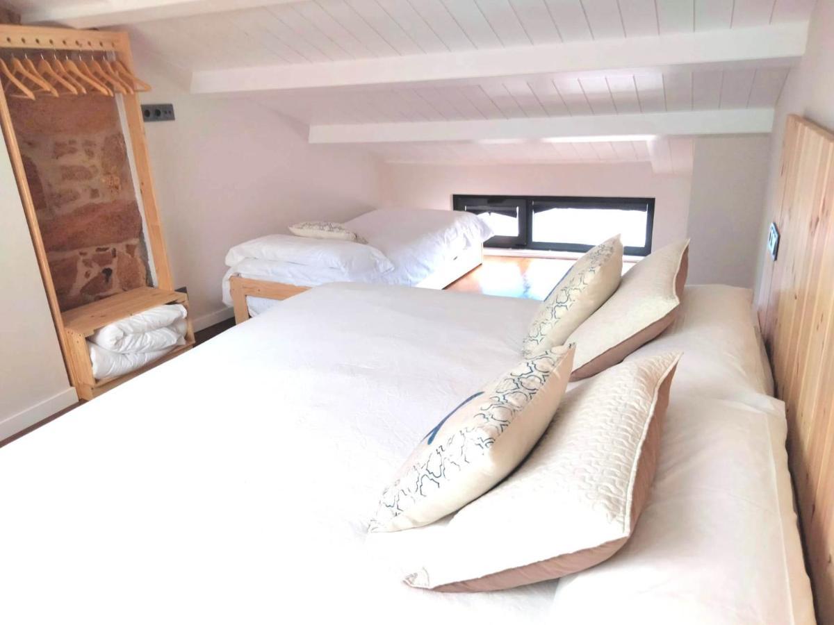 Vila Marina. Casa Marinera Con Terraza Sobre El Mar En Caion Cayon Bagian luar foto
