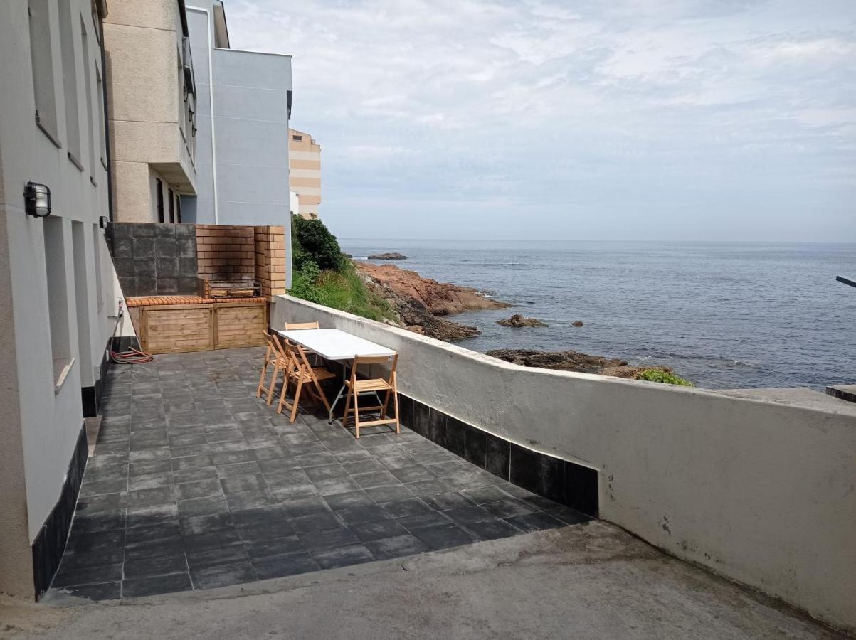 Vila Marina. Casa Marinera Con Terraza Sobre El Mar En Caion Cayon Bagian luar foto